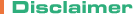 Disclaimer